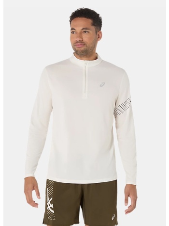 asics performance icon 1/2 zip ls top t-shirt men σε προσφορά
