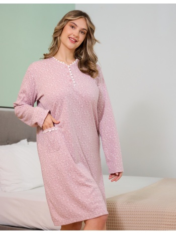 γυναικεία νυχτικιάλ φλοράλ plus size - σάπιο μήλο σε προσφορά