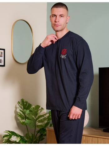 ανδρική πυτζάμα - μπλέ σε προσφορά