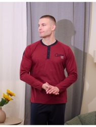 aνδρική πυτζάμα - μπορντώ