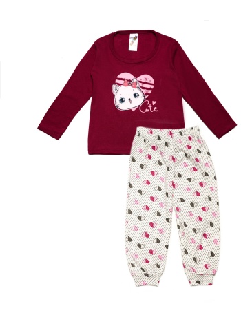 παιδική πυτζάμα με γάτα - φούξ σε προσφορά