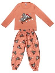 παιδική πυτζάμα με κοάλα - σομόν