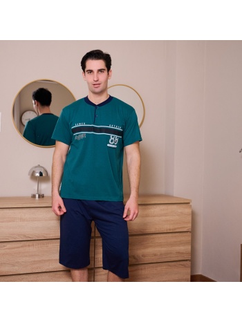 ανδρική πυτζάμα καλοκαιρινή - πράσινο σε προσφορά