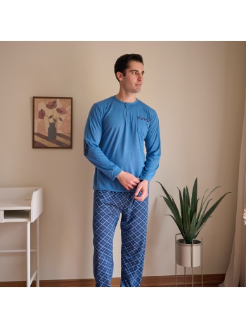 ανδρική πυτζάμα ανοιξιάτικη - ράφ σε προσφορά