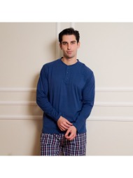 ανδρική πυτζάμα - μπλέ