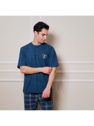 ανδρική πυτζάμα ανοιξιάτικη - ράφ