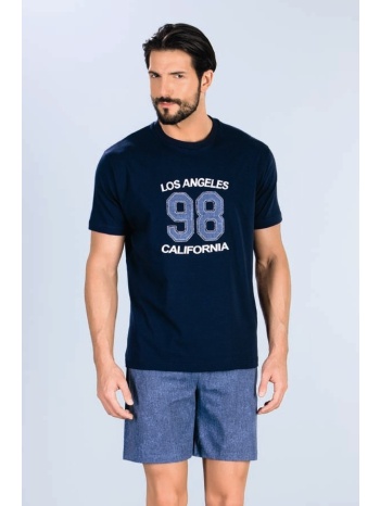 minerva ανδρική πυζάμα los angeles - μαρίν