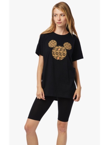 minerva γυναικεία πυτζάμα με biker sorts - μαύρο σε προσφορά