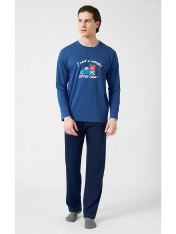 minerva ανδρική πυτζάμα coffee cup - ράφ σε προσφορά