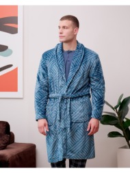 ανδρική ρόμπα βελούδινη - κυπαρισσί