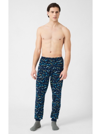 minerva ανδρικό παντελόνι πυτζάμας - μαρίν σε προσφορά