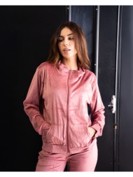 γυναικείο σετ φόρμες βελούδινες plus size - σάπιο μήλο