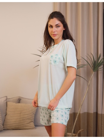 γυναικεία πυτζάμα καλοκαιρινή - βεραμάν σε προσφορά
