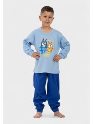 παιδική πιτζάμα bluey nina club γαλάζια| 100% βαμβακερή nc26146-2-γαλάζιο