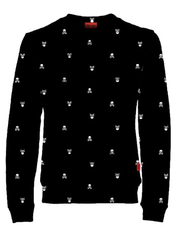 φούτερ ανδρικό john frank skull jfst05 σε προσφορά