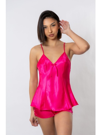 babydoll σατέν moongirl έρσα φούξια mg5011-2-φούξια σε προσφορά