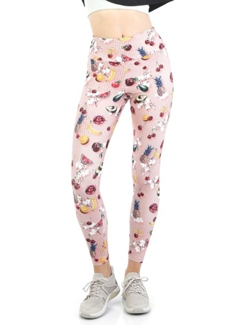 κολάν γυναικείο αθλητικό john frank helthy pink wjfleg08 σε προσφορά