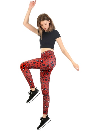 κολάν γυναικείο αθλητικό john frank leo dark red wjfleg03b σε προσφορά