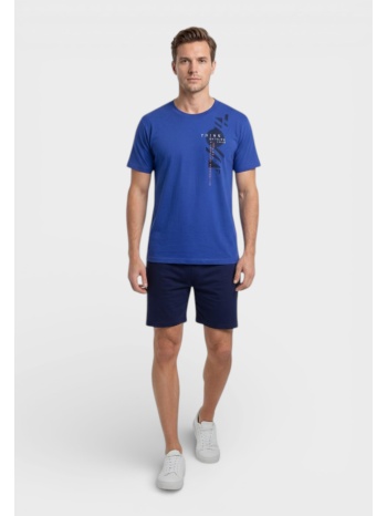 ανδρική πιτζάμα nina club βαμβακερή καλοκαιρινή think