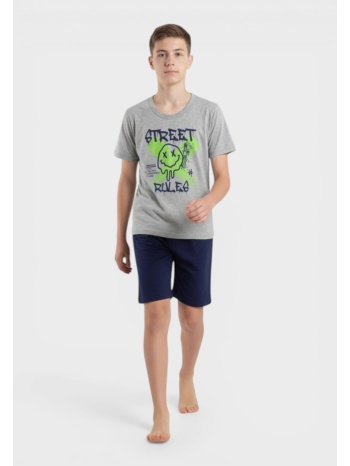 παιδική εφηβική nina club βαμβακερή καλοκαιρινή γκρί street