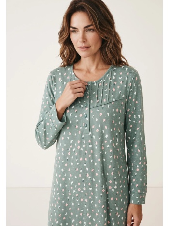 γυναικείο νυχτικό collection cozy blossom φούτερ με