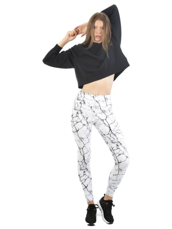 κολάν γυναικείο αθλητικό john frank white marble wjfleg05a σε προσφορά