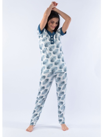 πιτζάμα γυναικεία κοντομάνικη modal fresh 72507 σε προσφορά