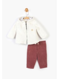 σετ βρεφικό γουνάκι ...