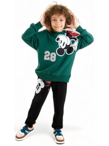 φόρμα βαμβακερή για αγόρι cimpa mickey mouse28 κυπαρισσί σε προσφορά