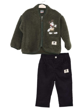 σετ βρεφικο fleece ζακετα και παντελονι cimpa mickey με σε προσφορά