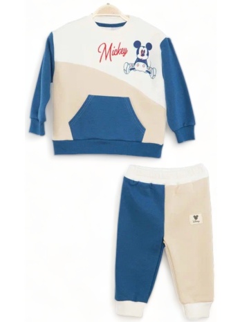 σετ βρεφική φόρμα cimpa disney mickey με 3 χρωματικά πάνελ σε προσφορά