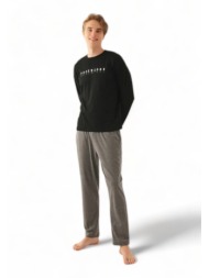 πιτζαμα ανδρική arnetta adventure ar2770-μαύρο