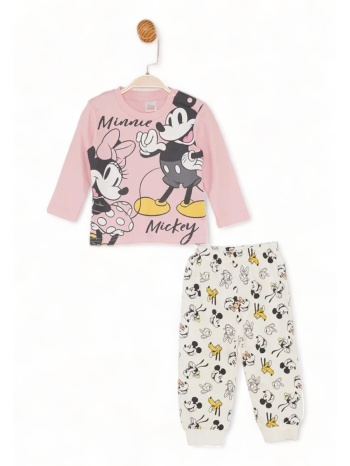 σετ πιτζάμα για κορίτσι cimpa με ανοιχτό ποδαράκι minnie σε προσφορά