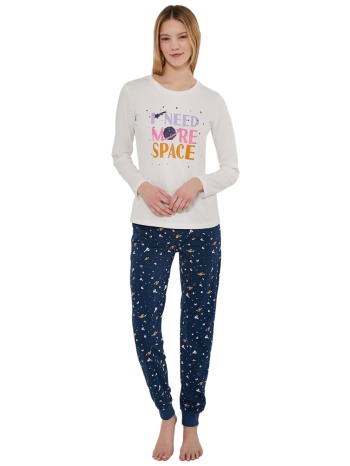 πιτζαμα γυναικεία rolypoly need space rp3176-λευκό σε προσφορά
