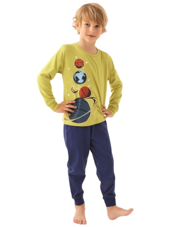 πιτζάμα παιδική rolypoly planets rp3184k-λάιμ σε προσφορά