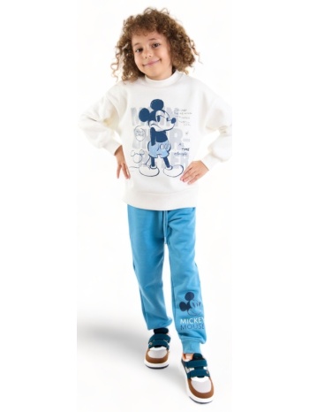 φόρμα βαμβακερή για αγόρι cimpa mickey mouse mc21174-λευκό σε προσφορά