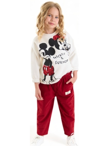 σετ για κορίτσι cimpa minnie mouse με φούτερ μπλούζα και σε προσφορά