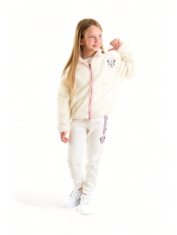 σετ για κορίτσι cimpa minnie mouse με fleece μπλούζα και σε προσφορά
