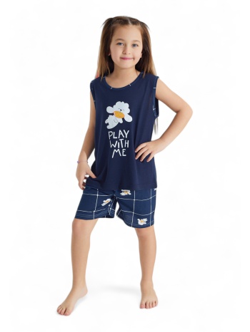 πιτζάμα παιδική με σορτσάκι pijamood play with me σε προσφορά
