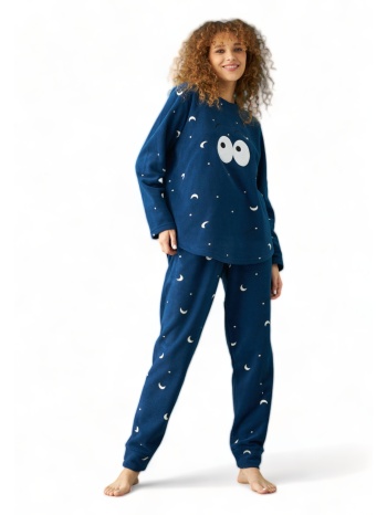 πιτζαμα γυναικεία fleece siyah inci eyes si23235073-a-μπλε σε προσφορά