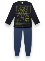 πιτζάμα παιδική transform minerva blue mnrv90-62159a-μπλε