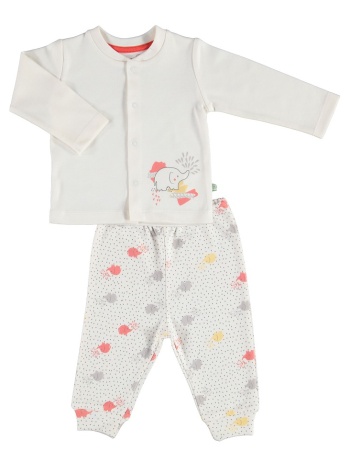 πιτζάμα βρεφική biorganic elephant magic 59664 σε προσφορά