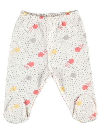 παντελονάκι βρεφικό κλειστό πόδι biorganic elephant magic σε προσφορά