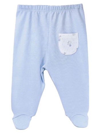 παντελονάκι βρεφικό με κλειστό ποδαράκι blue rabbit 57494 σε προσφορά