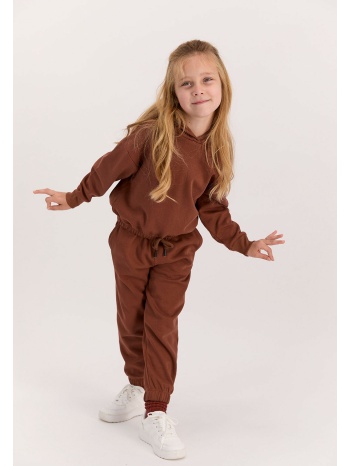 φόρμα παιδική rolypoly comfy girls rp2591a-καφέ σε προσφορά