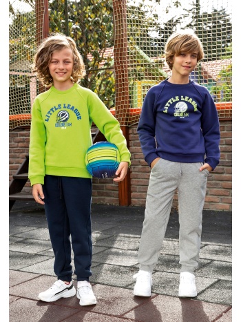 σετ elsima φόρμα παιδική φούτερ league 2484a-λαχανί σε προσφορά