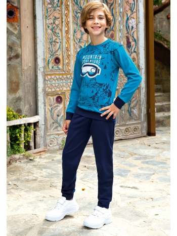 σετ φόρμα elsima παιδική ski mask 2410b-τιρκουάζ σε προσφορά