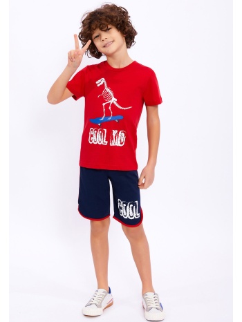 φόρμα παιδική αγόρι cool kid rp2731-κόκκινο σε προσφορά