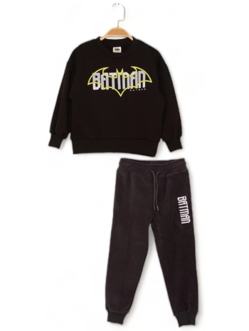φόρμα βαμβακερή για αγόρι cimpa batman με fleece παντελόνι σε προσφορά