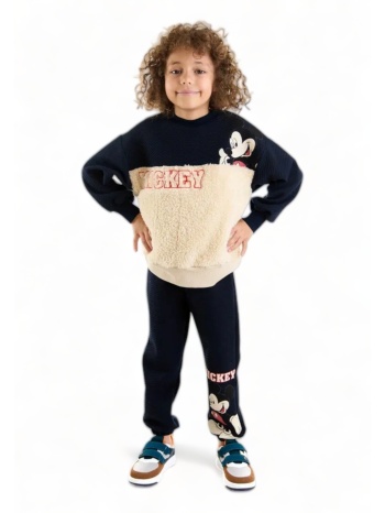 φόρμα για αγόρι με 2 πάνελ υφάματος fleece και scuba cimpa σε προσφορά